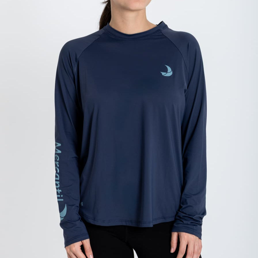 Franela Cora Gris Azulado