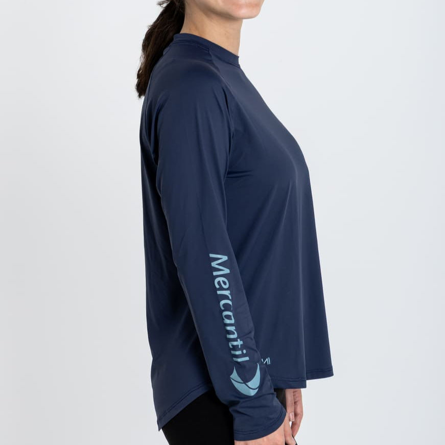 Franela Cora Gris Azulado