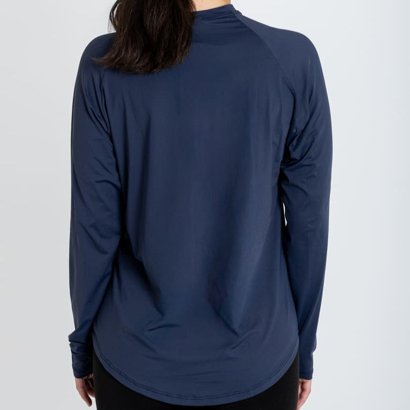 Franela Cora Gris Azulado