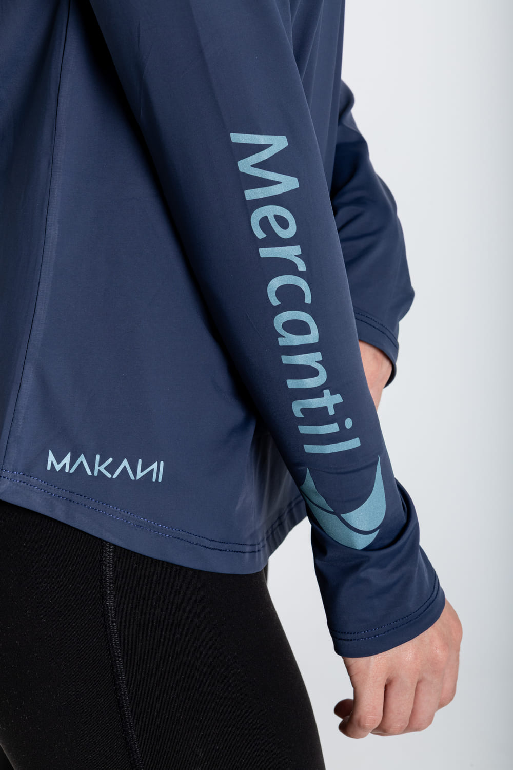 Franela Cora Gris Azulado