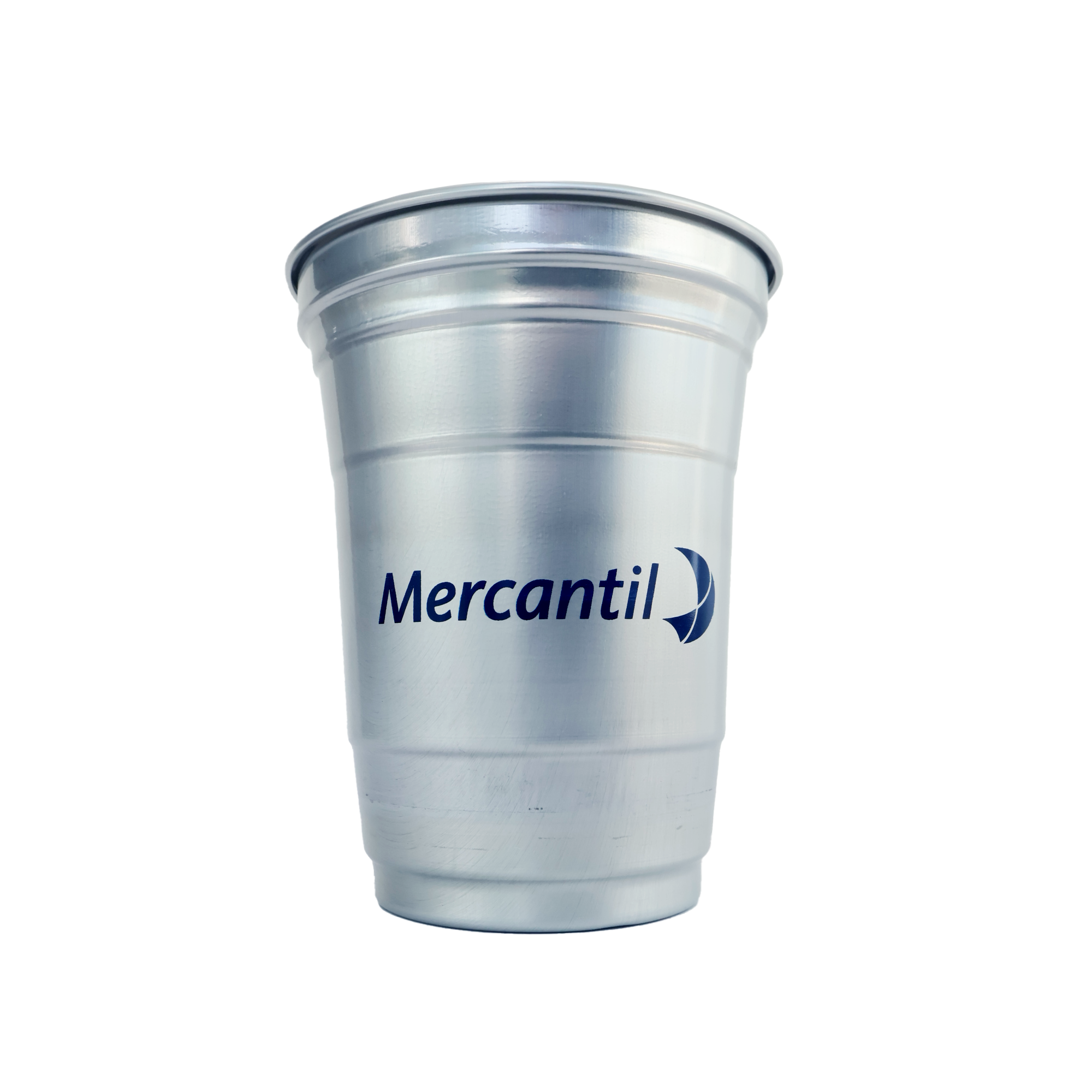 Vaso Reciclable Mercantil 9oz - Aluminio